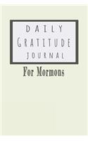 Daily Gratitude Journal for Mormons