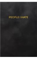 People I Hate
