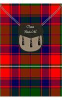 Clan Riddell Tartan Journal/Notebook