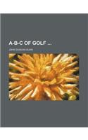 A-B-C of Golf