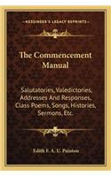 The Commencement Manual