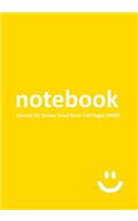 Notebook Journal B5 Yellow 8mm 140 pages SMILE