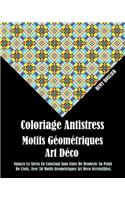 Coloriage Antistress Motifs Géométriques Art Déco