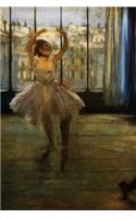''Dancer Posing'' by Edgar Degas - 1878: Journal (Blank / Lined)