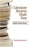 Literature Reviews Made Easy