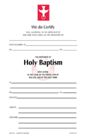 Baptism Certificate #110r