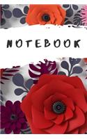 Flower Garden (diary, notebook): Flower Garden (diary, notebook): Bright Flowers, Lightly Lined, 120 Pages, Perfect for Notes, Journaling, Mother's Day and Christmas