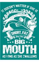 It Doesn't Matter If She Is Short Fat and Has a Big Mouth As Long As She Shallows