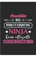 Ziege Weil Multitasking Ninja Keine Berufsbezeichnung Ist: A5 Liniertes - Notebook - Notizbuch - Taschenbuch - Journal - Tagebuch - Ein lustiges Geschenk für Freunde oder die Familie und die beste Ziege der 