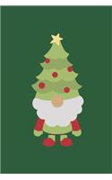 Christmas Gnome, Christmas Notebook Kids, Lined Journal/Notes Christmas (Type 3)