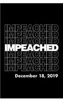 Impeached Trump President