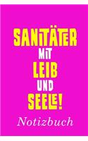 Sanitäter Mit Leib Und Seele Notizbuch