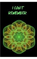I Can't Remember