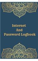 Internet And Password Logbook: Vol 9 Password Keeper Notebook Organizer Small Notebook For Passwords Journal Username and Password Notebooks Logbook Journals For Girls