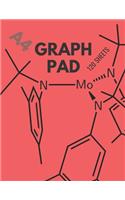 Graph pad: Maths paper and equipment - lined graph paper notebook