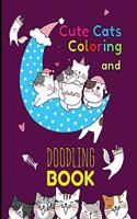 Cute Cats Coloring and Doodling Book