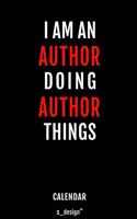 Calendar for Authors / Author