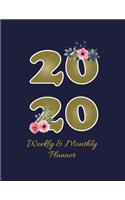 2020 Weekly & Monthly Planner