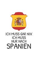 Spanien Notizbuch