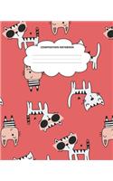 Kitty Composition Notebook