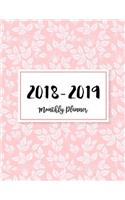 2018 - 2019 Monthly Planner