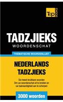 Thematische woordenschat Nederlands-Tadzjieks - 3000 woorden: (8 Dutch Collection)