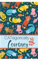 Categorically Courtney: Personalized Journal for Cat Lovers