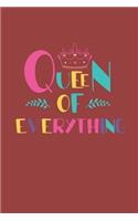 Queen of Everything Journal Notebook