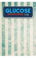Glucose Monitoring Log: Blood Glucose Monitoring Booklet, Diabetes Workbook, Blood Sugar Tracker, Glucose Monitoring Log Book, Vintage/Aged Cover(60 Glucose Monitoring Log)