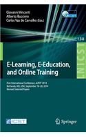 E-Learning, E-Education, and Online Training