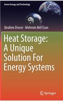 Heat Storage: A Unique Solution for Energy Systems