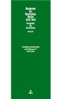Freiwillige Gerichtsbarkeit Und Zivilprozess II- (1935-1942)