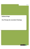 Prinzip des mentalen Trainings