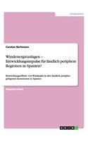 Windenergieanlagen - Entwicklungsimpulse für ländlich periphere Regionen in Spanien?