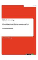 Grundlagen der Governance-Analyse