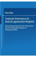 Corporate Governance im deutsch-japanischen Vergleich