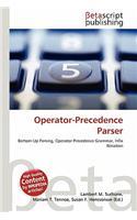Operator-Precedence Parser: (English)