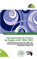 Championnat de France de Rugby XV 1950-1951