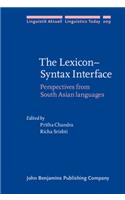 Lexicon-Syntax Interface