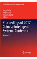 Proceedings of 2017 Chinese Intelligent Systems Conference