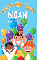 Noah's Birthday Coloring Book