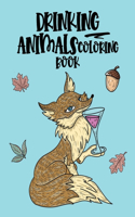 Drinking Animals Coloring Book