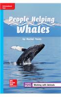 Reading Wonders Leveled Reader People Helping Whales: On-Level Unit 1 Week 4 Grade 2