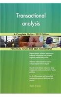 Transactional analysis A Complete Guide - 2019 Edition