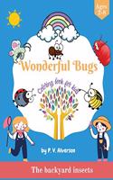 Wonderful Bugs Coloring Book For Kids