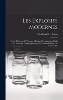 Les Explosifs Modernes
