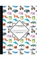 Composition Notebook Graph Paper 4x4