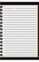 Notes, or Homework 120 Ruled Pages
