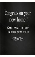 Thick Journal (120 pages) - Housewarming gifts for new home women, men