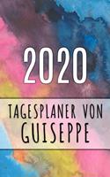 2020 Tagesplaner von Guiseppe: Personalisierter Kalender für 2020 mit deinem Vornamen